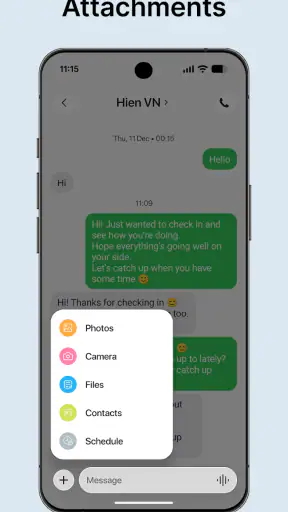Messages - SMS/MMS OS26 screenshot