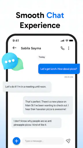 Messages: Text SMS screenshot