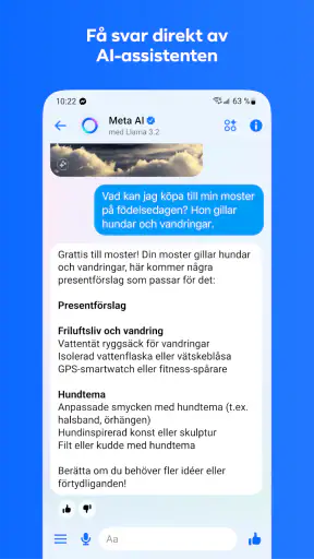 Messenger screenshot