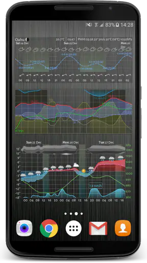 Meteogram Weather Widget screenshot