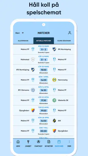 MFF Officiell screenshot