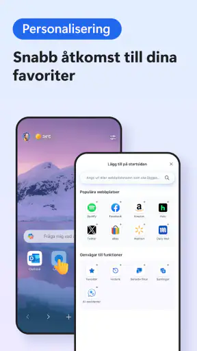 Microsoft Edge: AI-webbläsare screenshot