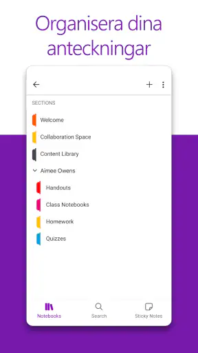 Microsoft OneNote: Save Notes screenshot