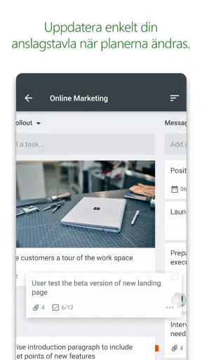 Microsoft Planner screenshot