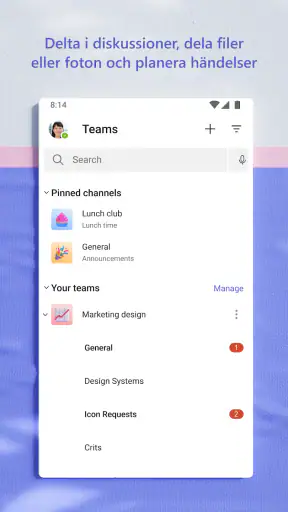 Microsoft Teams screenshot