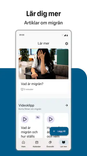 Migränappen screenshot
