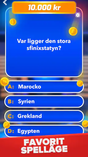 Miljonär - Svensk Quiz screenshot