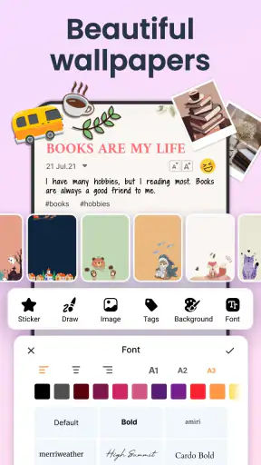 Min dagbok - hemlig dagbok screenshot
