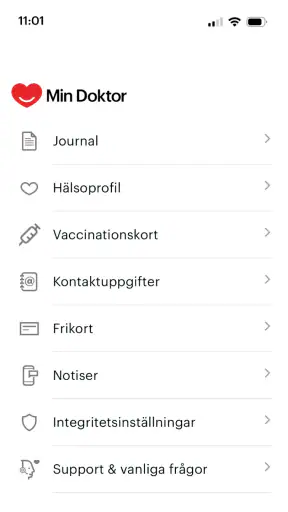 Min Doktor - Läkarbesök online screenshot