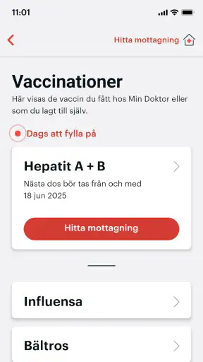 Min Doktor - Läkarbesök online screenshot