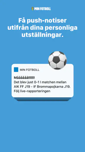 Min Fotboll (officiell) screenshot