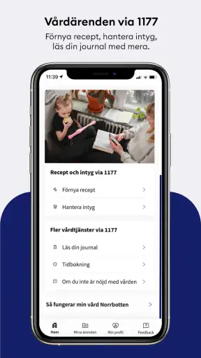 Min vård Norrbotten screenshot