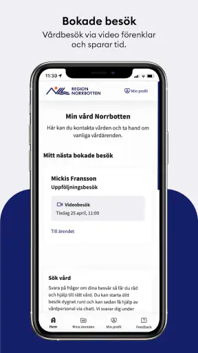 Min vård Norrbotten screenshot