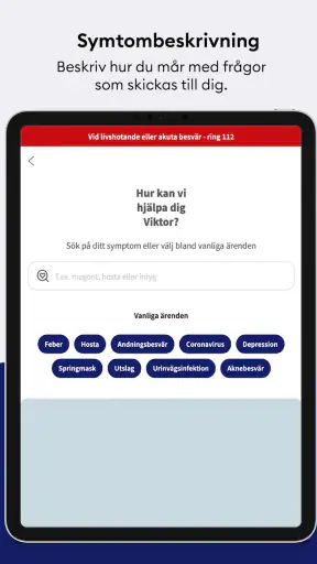 Min vård Norrbotten screenshot