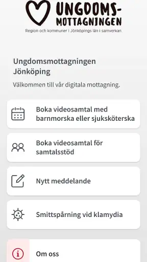Min vård Region Jönköpings län screenshot