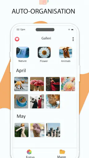 Mina filer screenshot