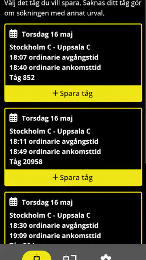 Mina Tåg screenshot