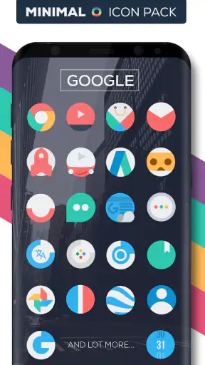 Minimal O - Icon Pack screenshot