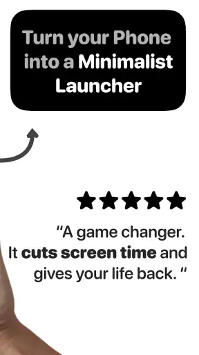 Minimalist Launcher - Flow screenshot