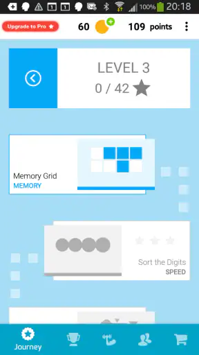 Minne Spel Brain Training screenshot
