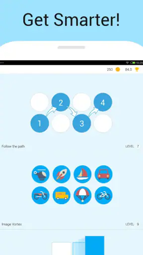 Minne Spel Brain Training screenshot