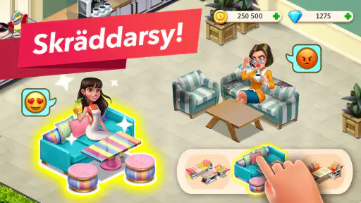 Mitt kafé — restaurangspel screenshot