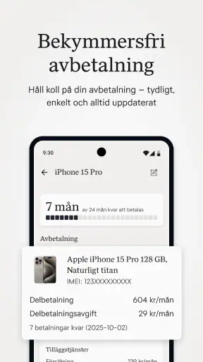 Mitt Tele2 screenshot