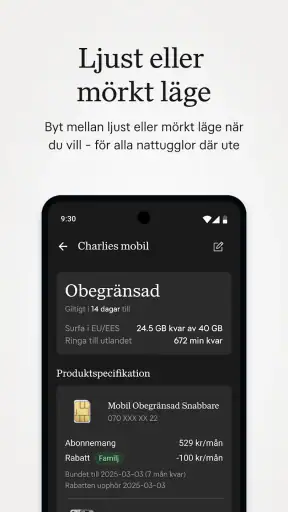 Mitt Tele2 screenshot