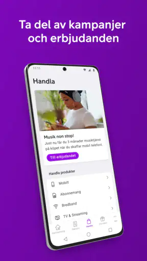 Mitt Telia screenshot