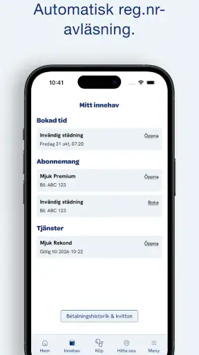 Mjuk Biltvätt screenshot