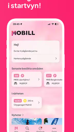 Mobill: Parkering och laddning screenshot