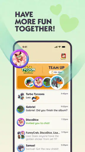 MONOPOLY GO!Chat screenshot