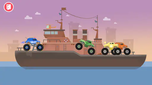 Monster Truck Rush Racingspel screenshot
