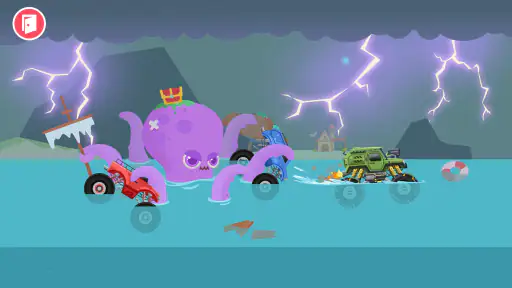 Monster Truck Rush Racingspel screenshot
