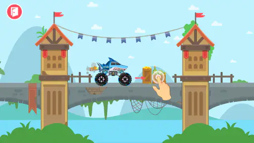 Monster Truck Rush Racingspel screenshot