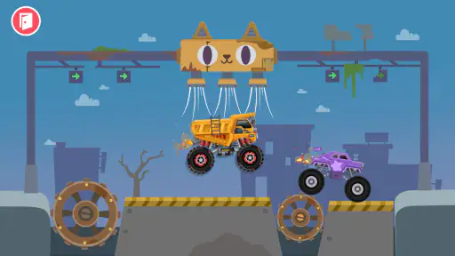 Monster Truck Rush Racingspel screenshot