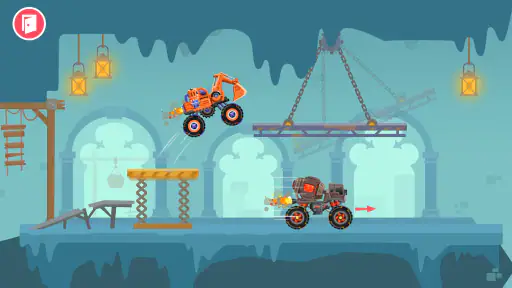 Monster Truck Rush Racingspel screenshot