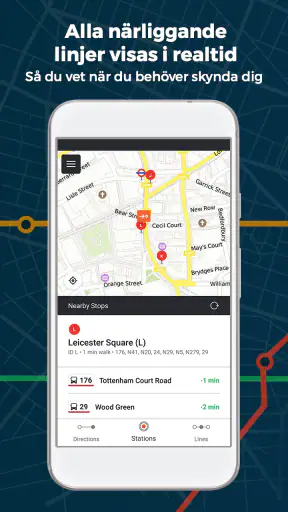 Moovit: Buss och Tåg Tidtabell screenshot
