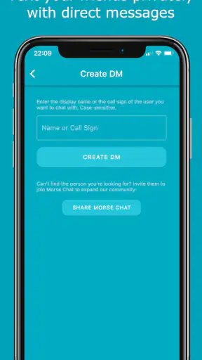 Morse Chat: Talk in Morse Code screenshot
