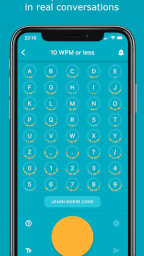 Morse Chat: Talk in Morse Code screenshot