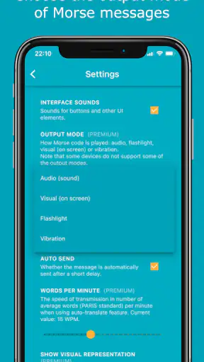 Morse Chat: Talk in Morse Code screenshot