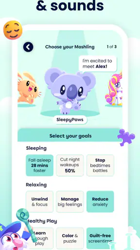 Moshi Kids: Sleep, Relax, Play screenshot