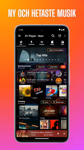 MP3 Downloader - Musikspelare screenshot