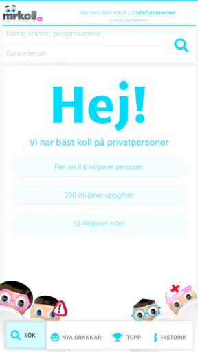 Mrkoll screenshot
