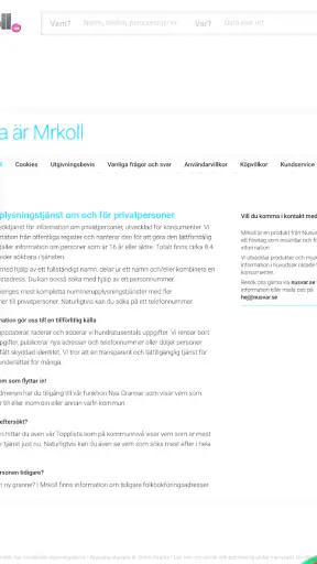 Mrkoll screenshot