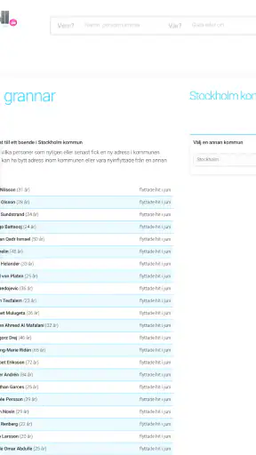 Mrkoll screenshot