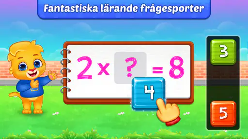 Multiplikationsspel för 5-7 år screenshot