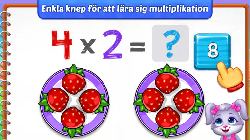Multiplikationsspel för 5-7 år screenshot