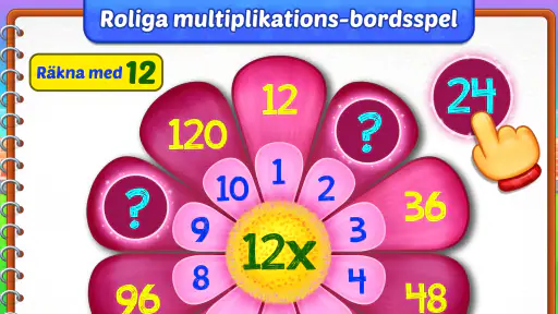 Multiplikationsspel för 5-7 år screenshot