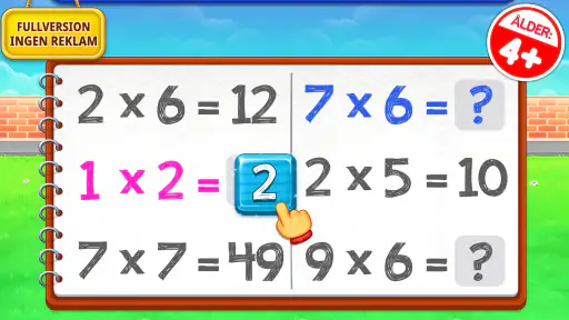 Multiplikationsspel för 5-7 år screenshot